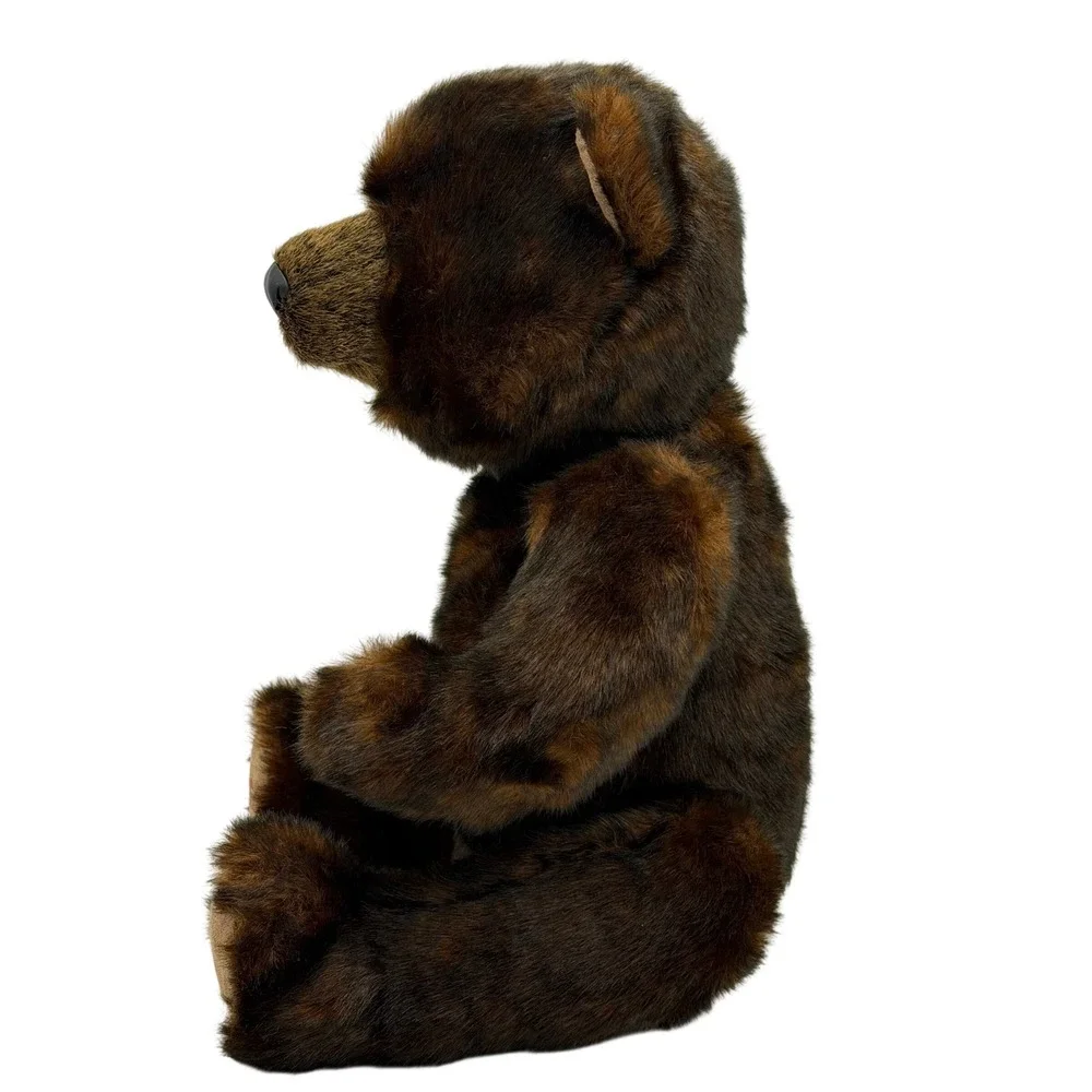 Ditz‎ Designs The Hen House Grizzly Bear Plush Jointed Stuffed Animal Realistic